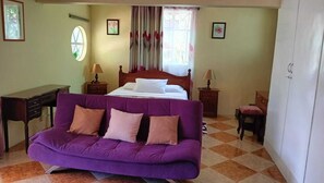 1 室のベッドルーム、アイロン / アイロン台、WiFi、ベッドシーツ