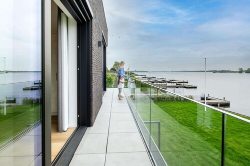 Attractive villa with jetty