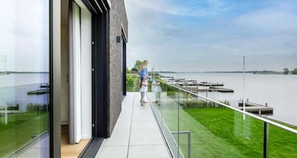 Attractive villa with jetty
