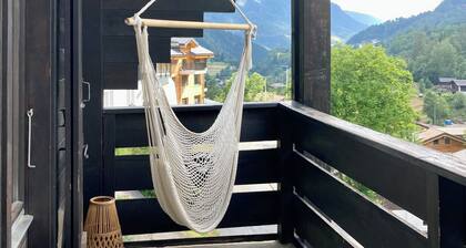 Chalet Shacked family friendly accomodation in the heart of the Aletsch Arena.