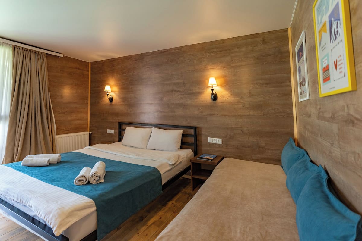 Sistema de insonorización, wifi gratis y ropa de cama