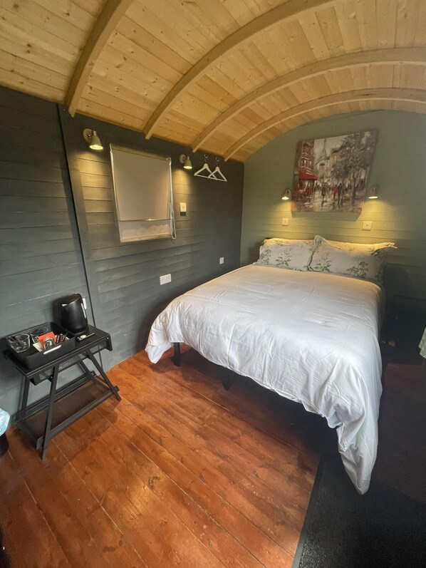 Hytte | 1 soverom og sengetøy