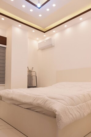 Comfort-Apartment, Balkon, Stadtblick