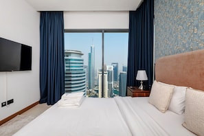 Apartment, Balcony, Bay View | Room amenity