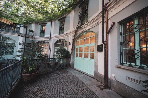 Fachada de la propiedad