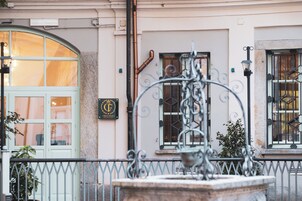 Fassade der Unterkunft