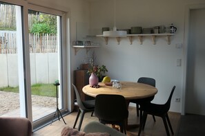 Dining - New vacation home with garden on the edge of the forest, family-friendly (Quedlinburg)