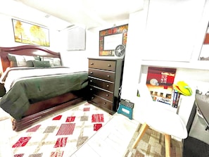 1 Schlafzimmer, Bügeleisen/Bügelbrett, kostenloses WLAN, Bettwäsche