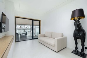 TV, offices - Chrobrego 45 | Near the beach Apartment | Parking (Ustronie Morskie)