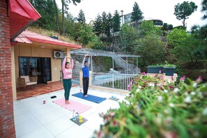 Enceinte de l’hébergement