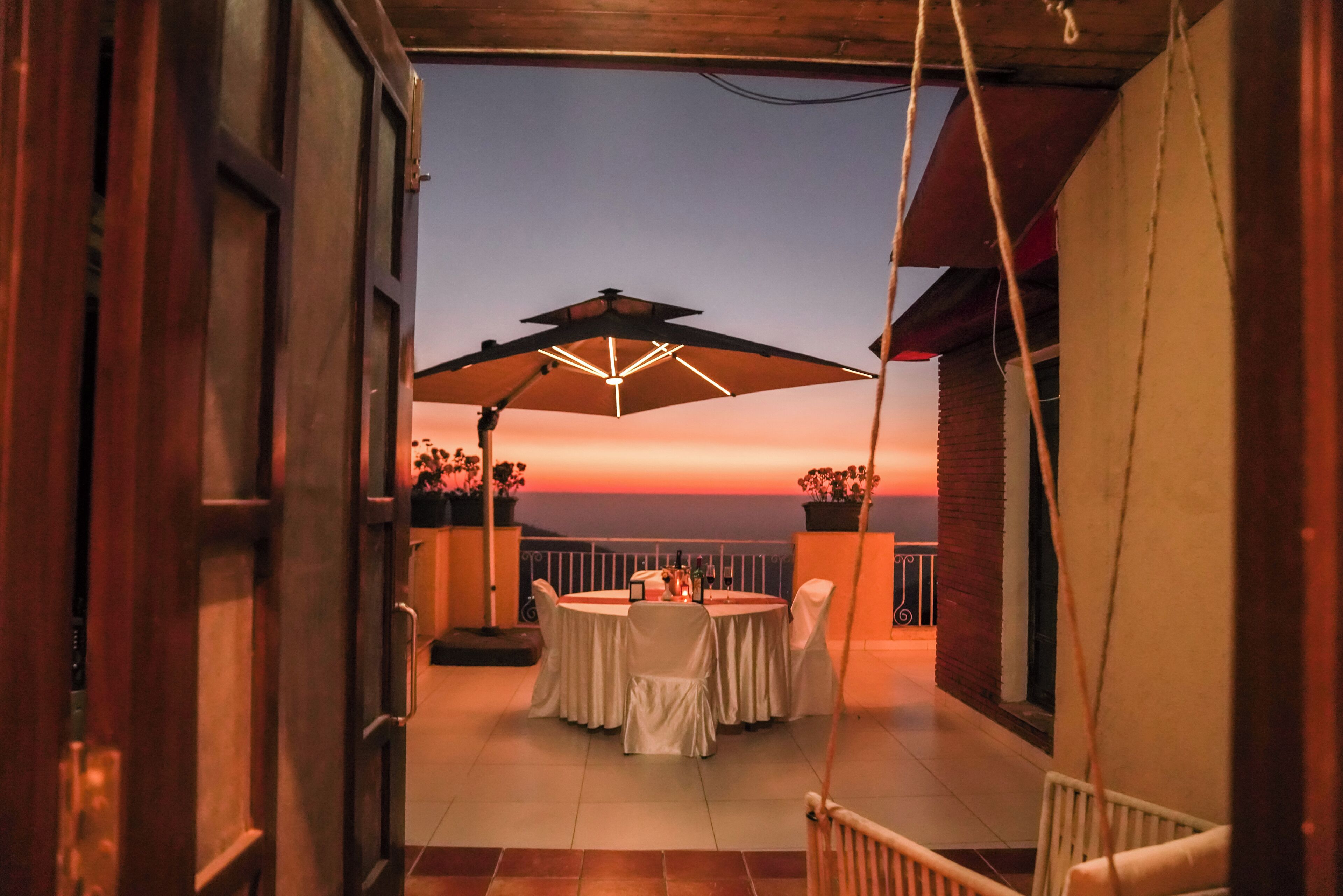 Restaurante al aire libre