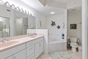 Douche, serviettes fournies