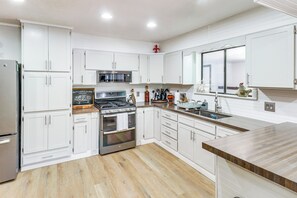 House (3 Bedrooms) | Interior - Walk to Rainbow Lake: Cabin w/ Game Room & Yard (Lakeside)