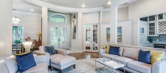 Lakefront Oasis Home w/ Pool & Sand Beach