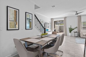 Dining - Elegant New Townhome! ChampionsGate Resort, 2 Waterparks & Luxe Comfort! (Davenport)