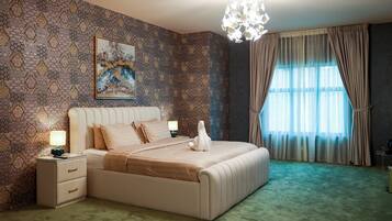 Habitación de lujo | Ropa de cama hipoalergénica, camas con efecto memoria y insonorización