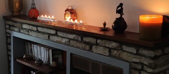 Town house for 7 people in quiet area - baby equipment and pets allowed