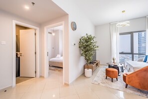 1 slaapkamer, een kluis op de kamer, een strijkplank/strijkijzer