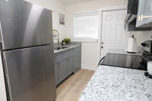 Microwave, oven, stovetop, paper towels