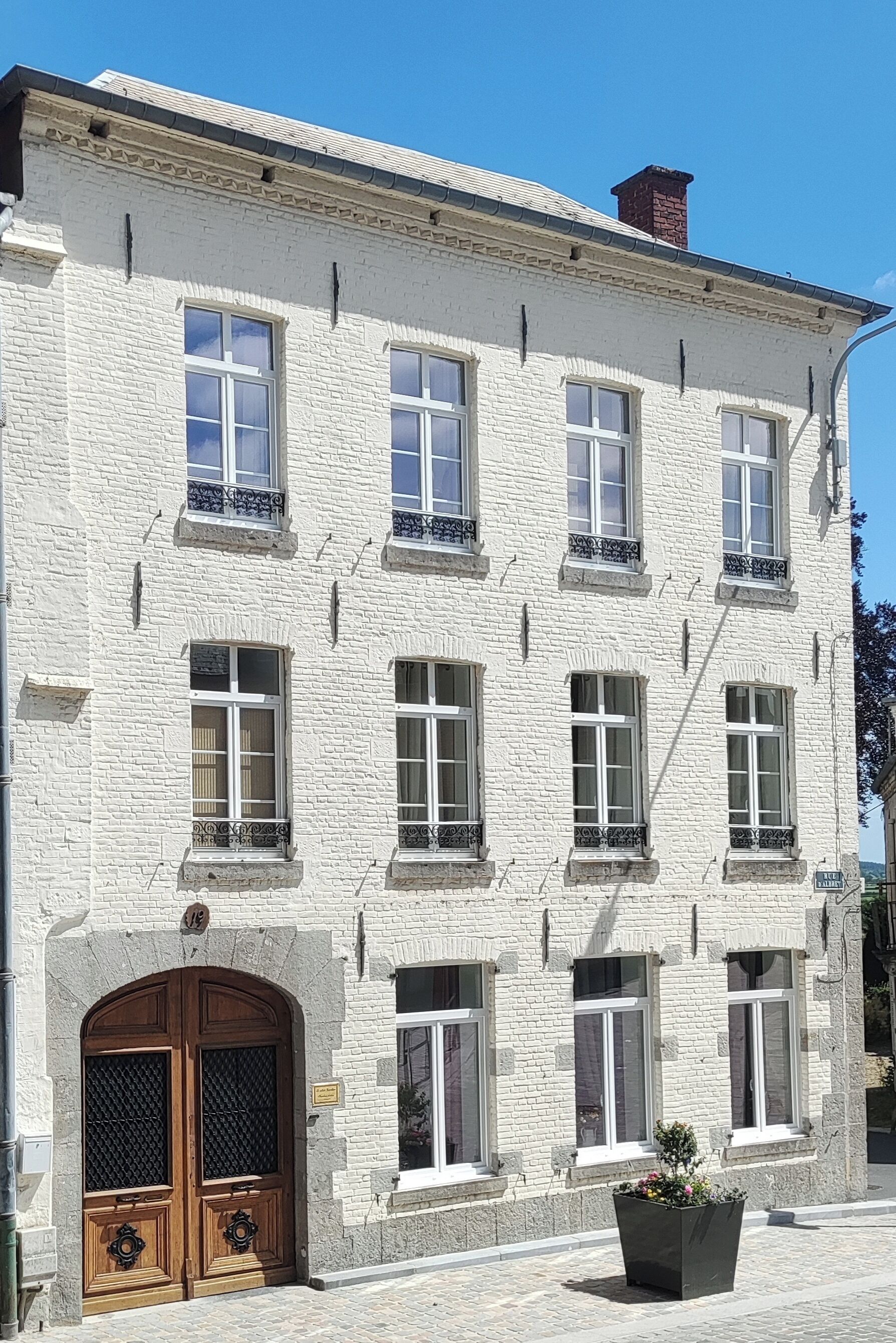 Façade de l’hébergement