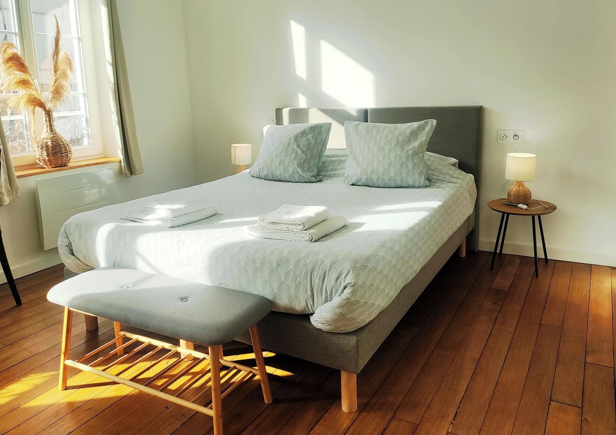 Economy Double or Twin Room, City View | Desk, laptop workspace, free WiFi