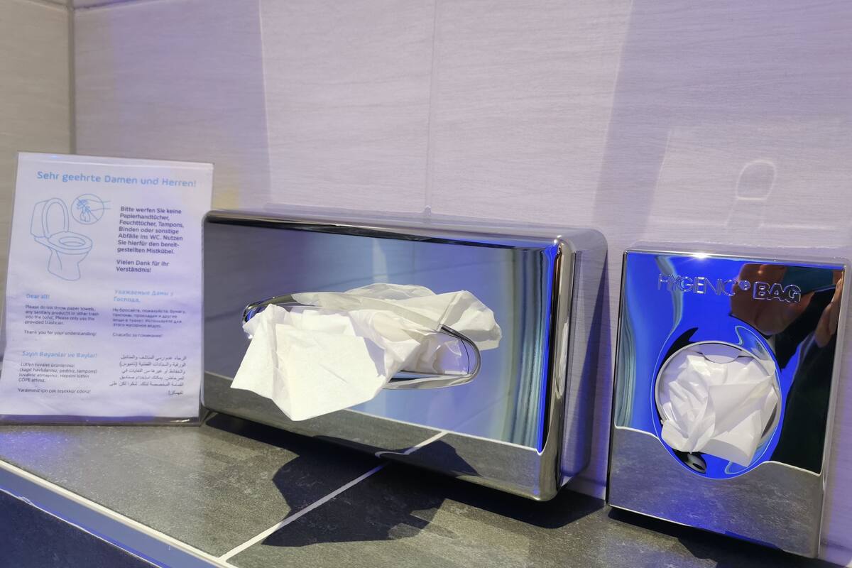 Free toiletries, hair dryer, towels, soap