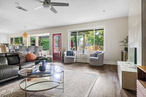 Smart-TV, peis og kontorer