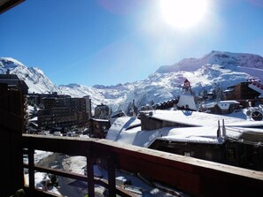 Property grounds - 10m from resort center, 4th floor, balcony, tv, ski locker, 26m², Avoriaz (Avoriaz)