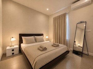 1 Schlafzimmer, Bügeleisen/Bügelbrett, kostenloses WLAN, Bettwäsche