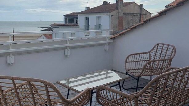 Terrace/patio - Maison VUE MER à 50m de la Plage (Saint-Georges-de-Didonne)