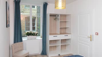 1 chambre, fer et planche à repasser, Wi-Fi, draps fournis