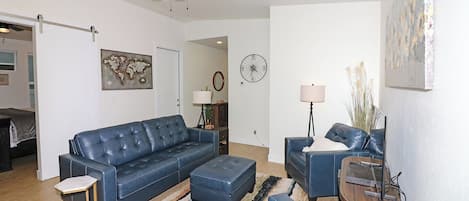 Smart TV, DVD player, books