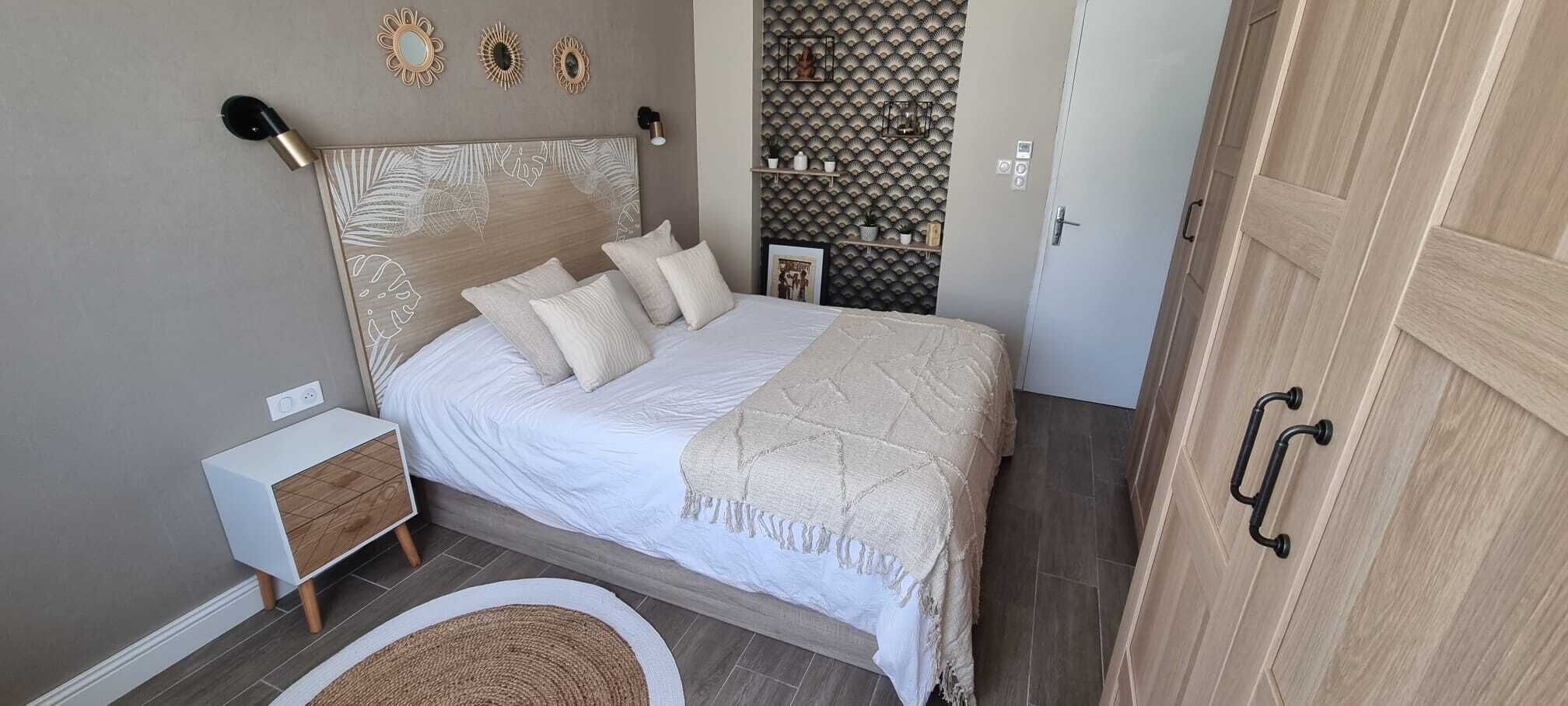 4 chambres, bureau, fer et planche à repasser, Wi-Fi gratuit