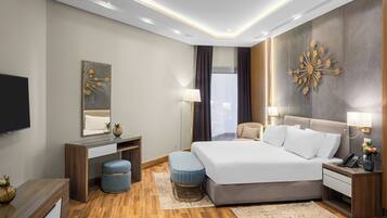 Deluxe kamer, 1 twee- of 2 eenpersoonsbedden | Geluiddichte muren, gratis wifi, beddengoed