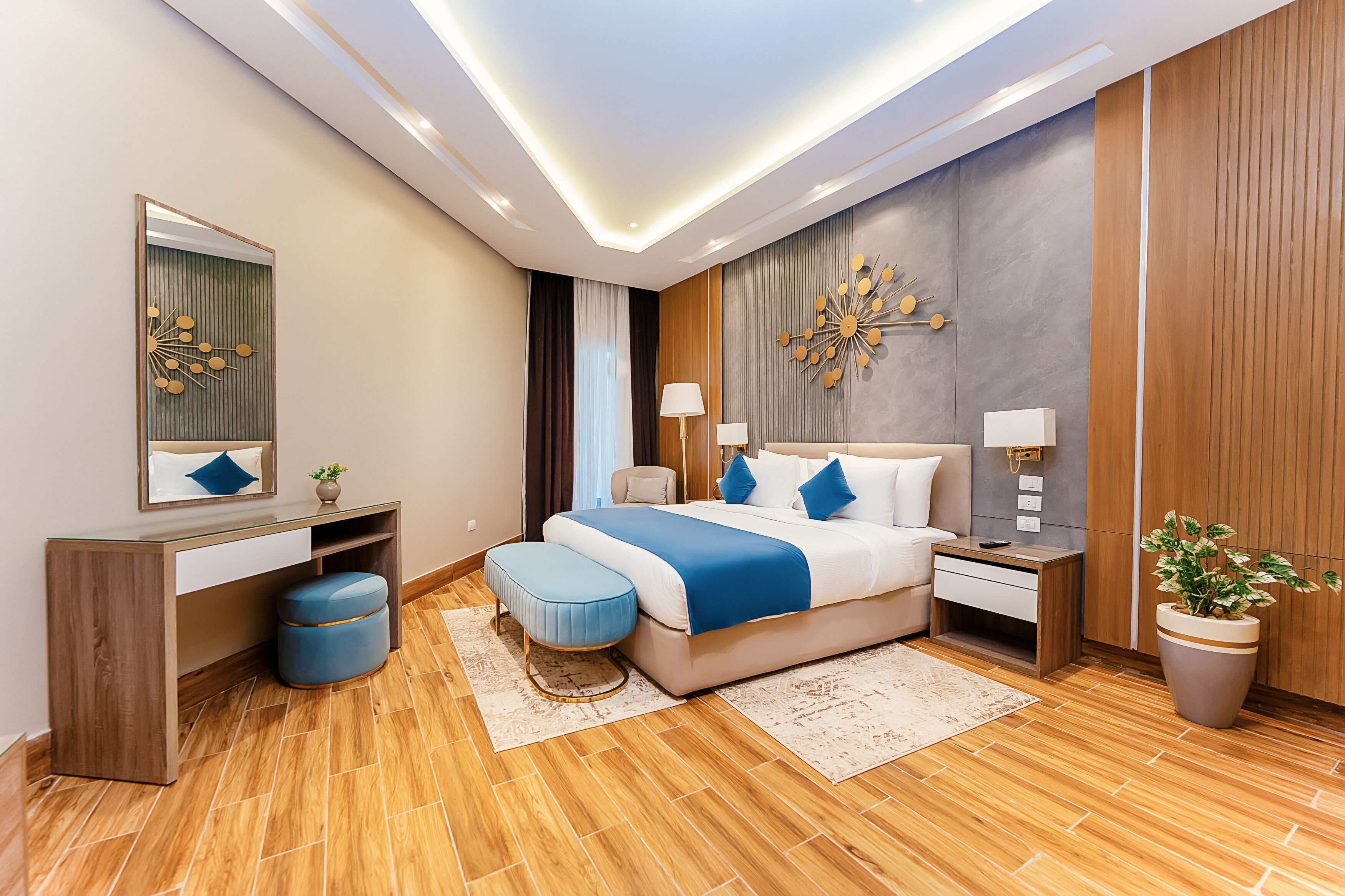 Minibar, chambres insonorisées, Wi-Fi gratuit, draps fournis