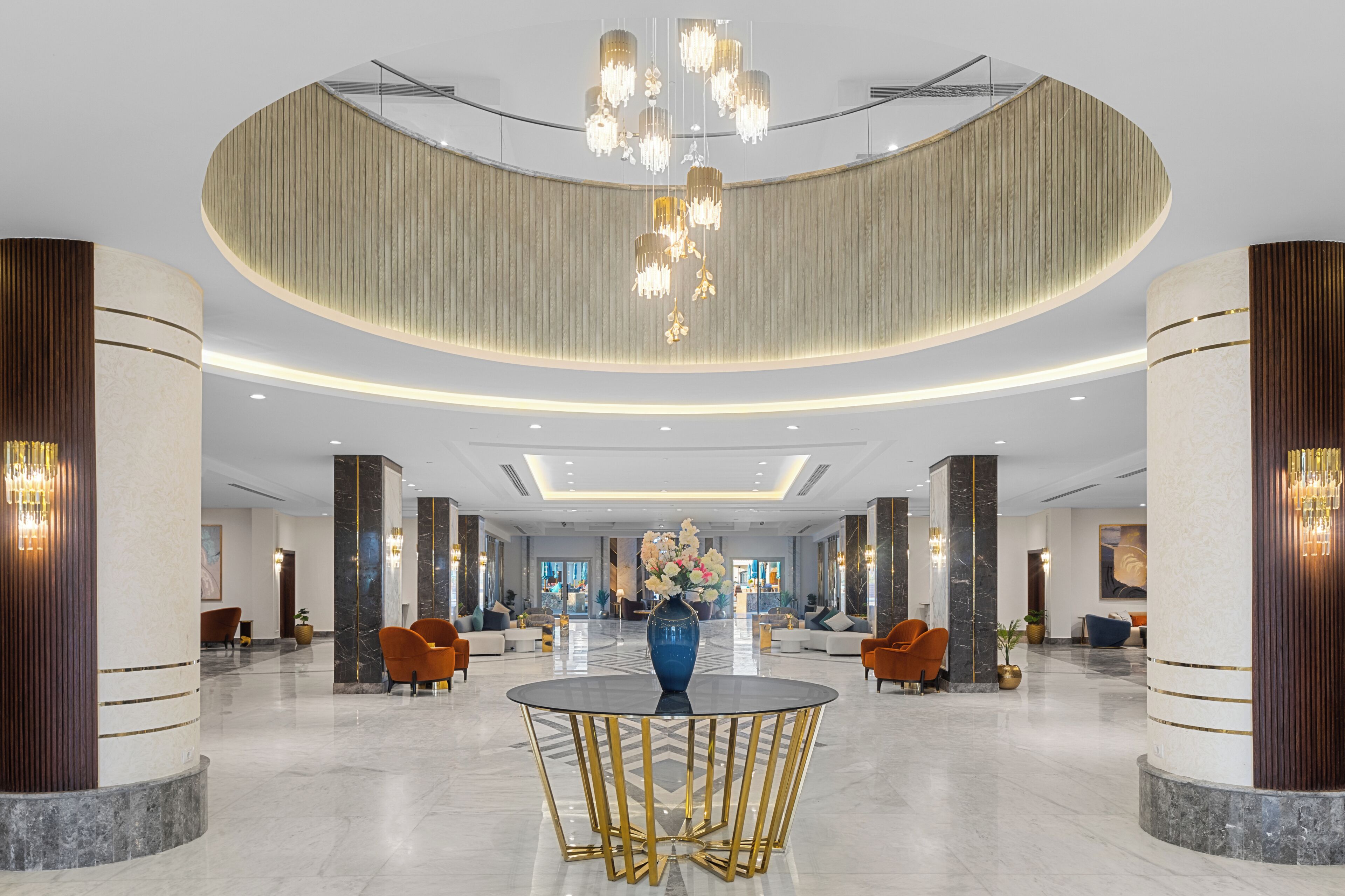 Lobby sitting area