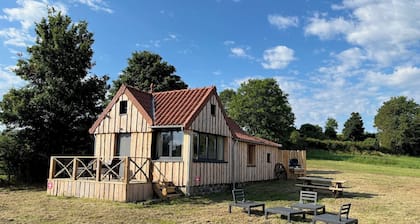 Chalet autonome en pleine nature au coeur des gorges de Loire