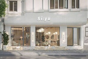 Fassade der Unterkunft