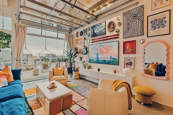 Área de sala de estar