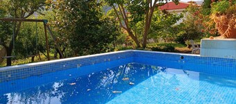 Cozy vacation home ideal for families with outdoor area and games room