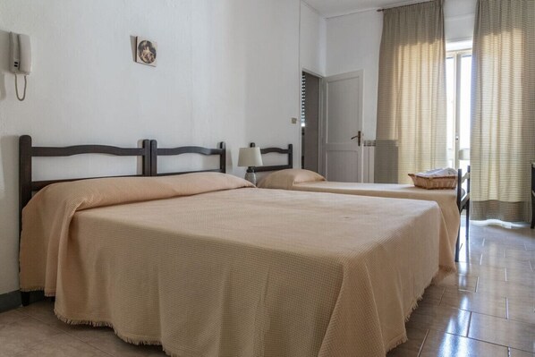 1 bedroom, iron/ironing board, bed sheets