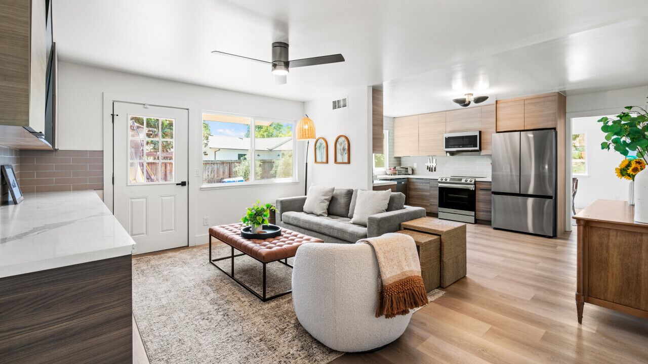 TV connectée, cheminée