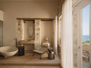 Exclusive Double Room, 1 King Bed, Sea View - Aisha Hotel (Chania)