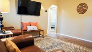 Living area - Historic 3-bedroom house close to downtown Guthrie.  (Guthrie)