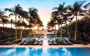 Pool - The Setai Residences Private Residence. Beach Access + Hotel Amenities (Miami Beach)