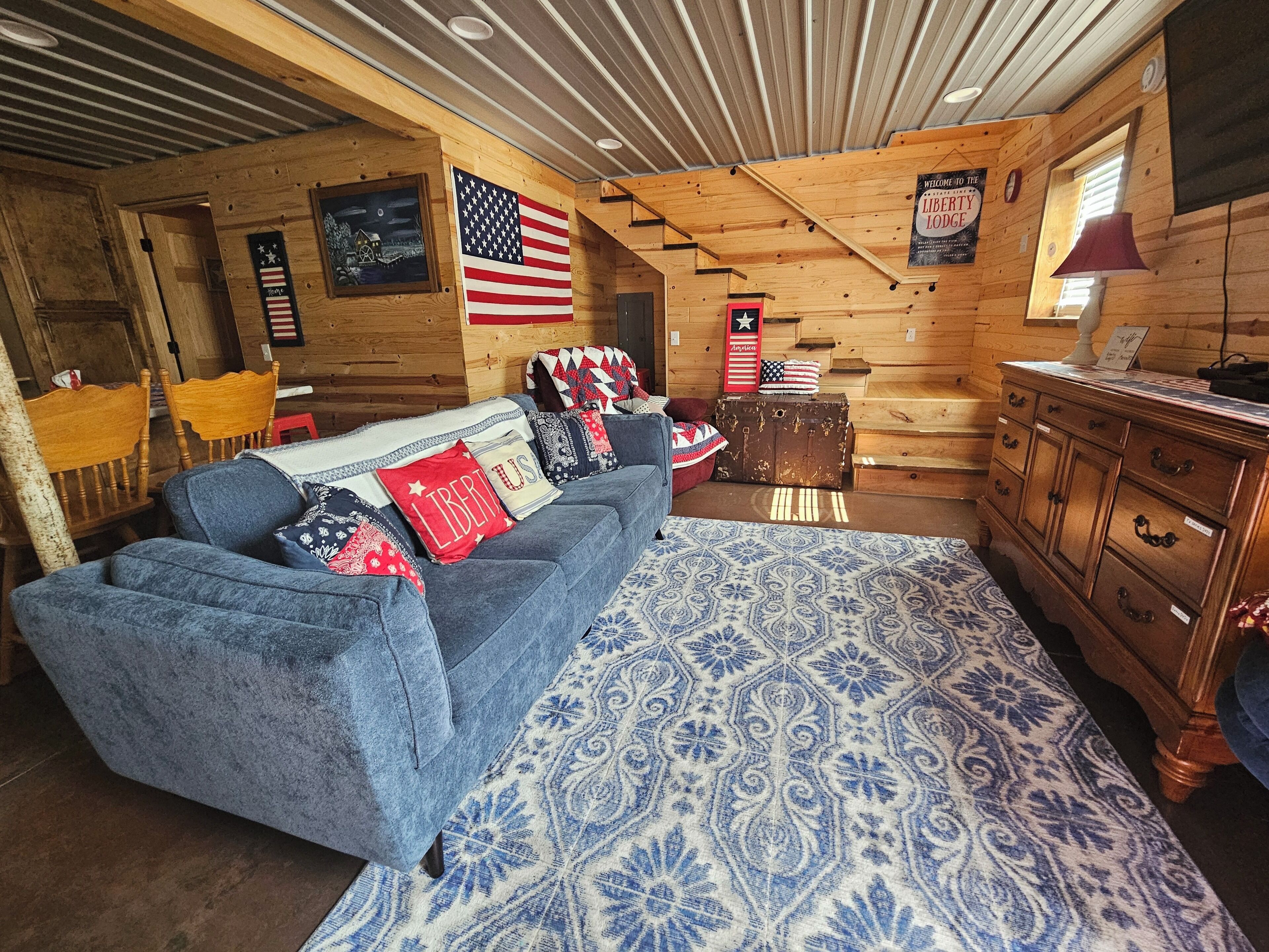 Liberty Lodge -- Beautiful 2-bed 2-bath Cabin W/ Fast Wifi, Ac & In Unit Laundry - Alabama