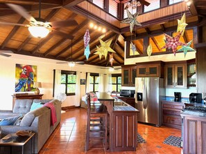 Interior - Luxury 2BR Home on the Water near Sidewalk (Placencia)