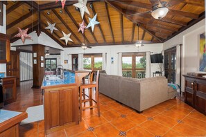 Interior - Luxury 2BR Home on the Water near Sidewalk (Placencia)