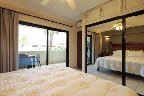 2 slaapkamers, een strijkplank/strijkijzer, wifi, beddengoed