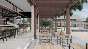 Udendørs spisemuligheder